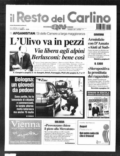 Il Resto del Carlino : giornale dell'Emilia